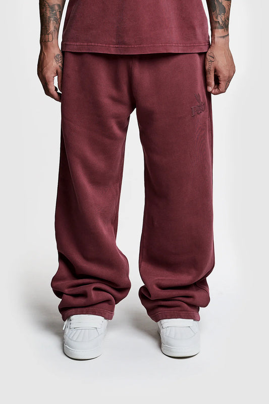 Burgundy RAW Jogger