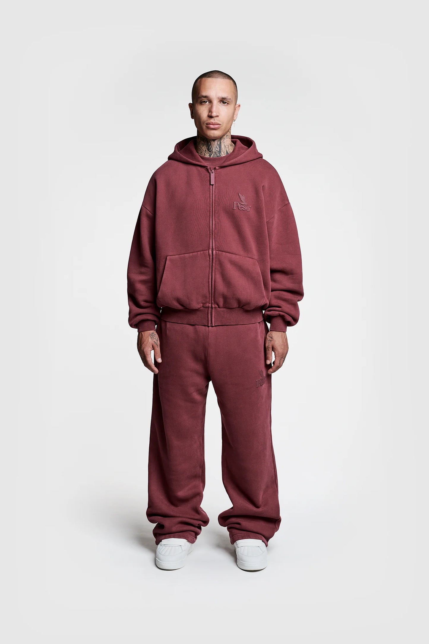 RAW Burgundy Tracksuit Bundle