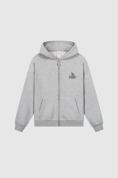 Grey RAW Hoodie - rawazi