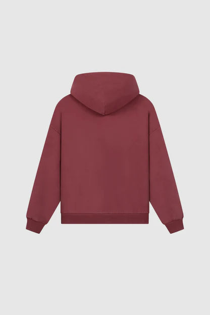 Burgundy RAW Hoodie - rawazi