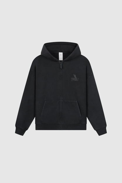 Black RAW Hoodie - rawazi