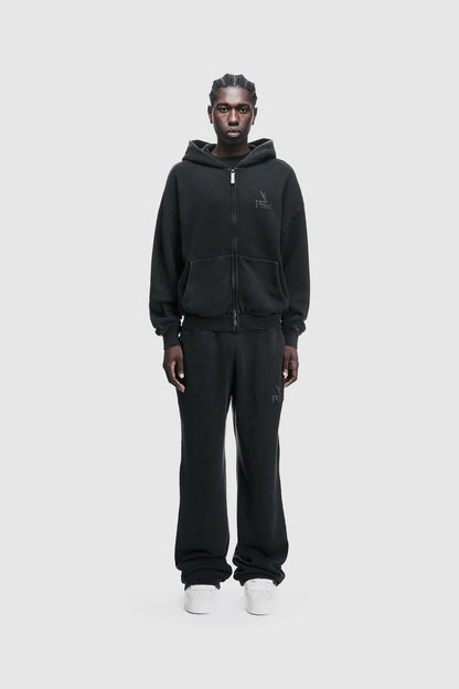 Black RAW Hoodie - rawazi