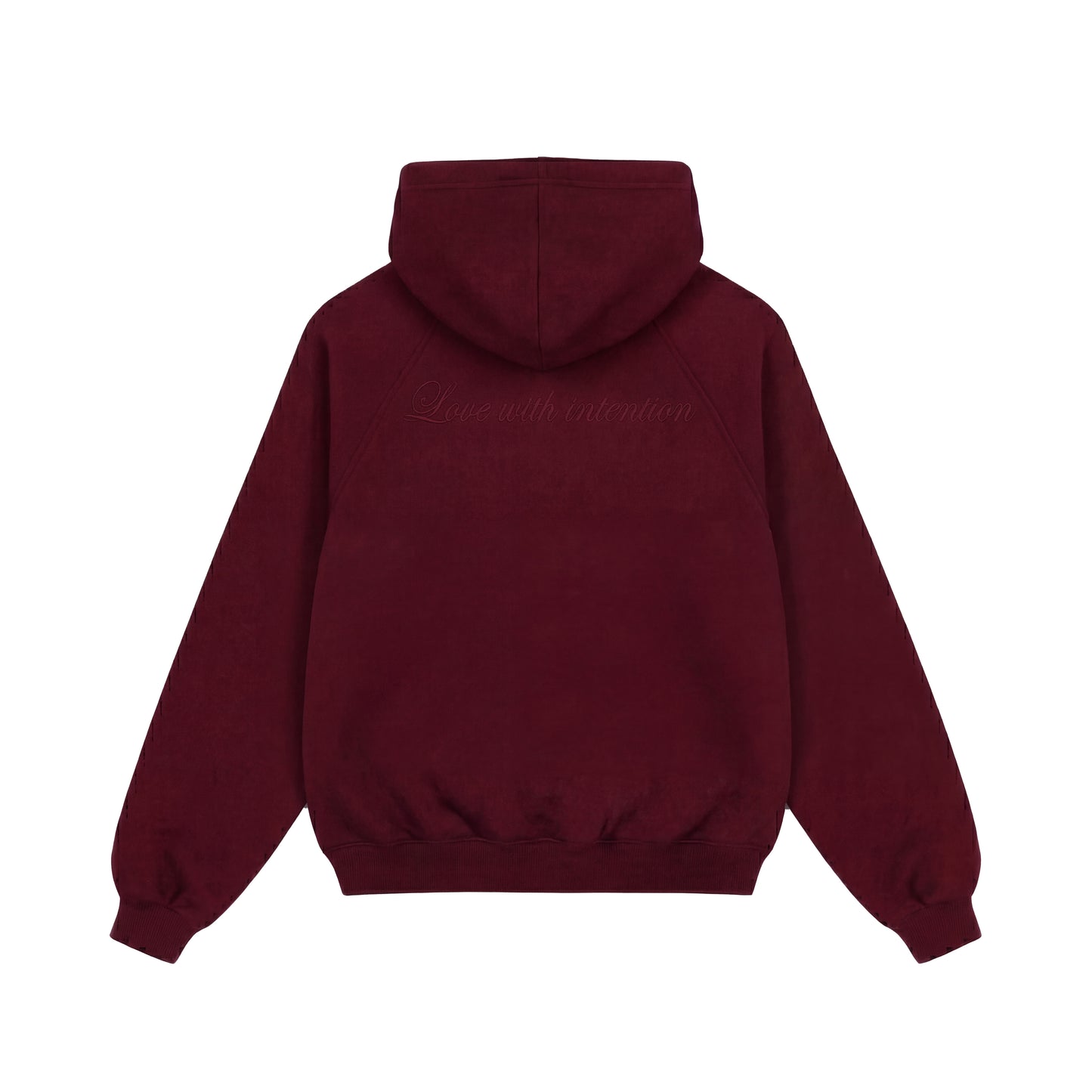 Burgundy RAWZ Hoodie